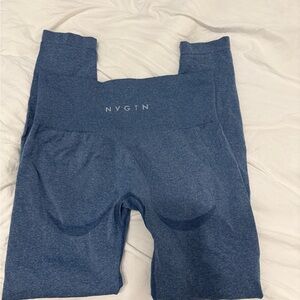 NVGTN Heather Blue Active Leggings